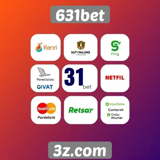 Diversidade de métodos de pagamento no 631bet