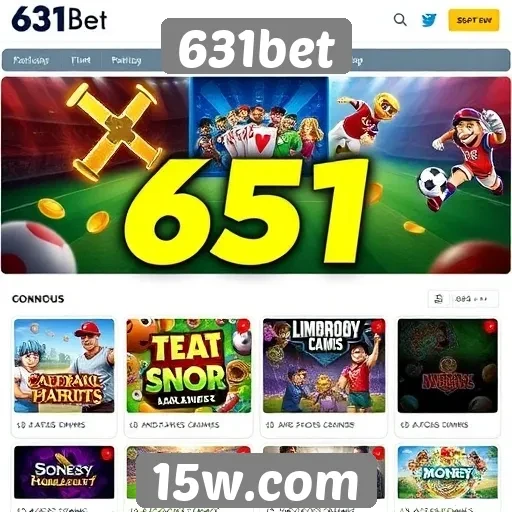 Estudo sobre a variedade de jogos na 631bet